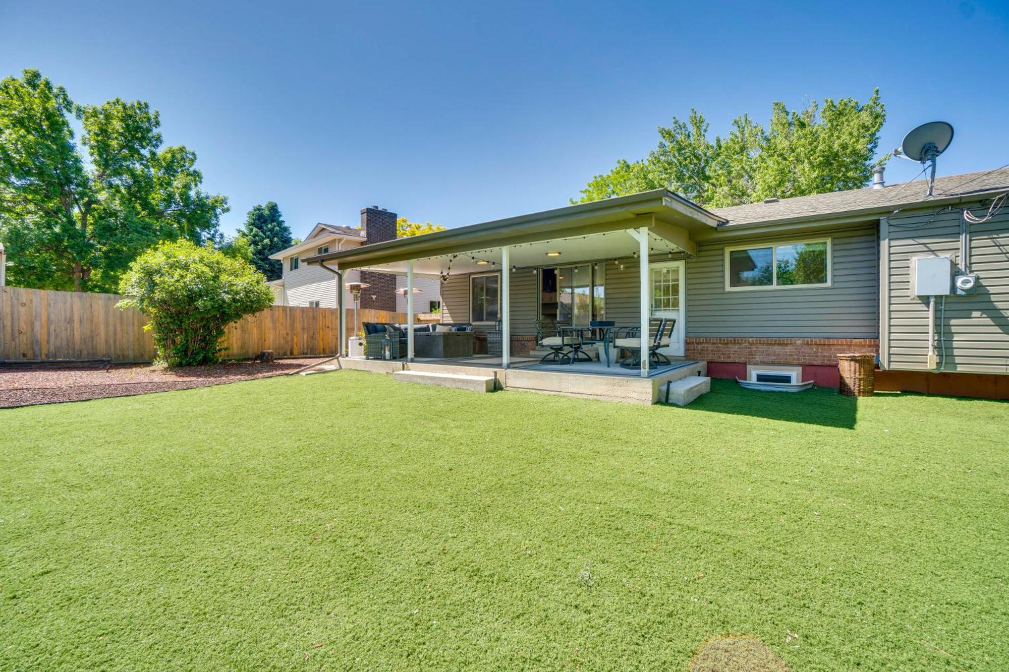 Centennial Home With Covered Patio And Fire Pit! מראה חיצוני תמונה